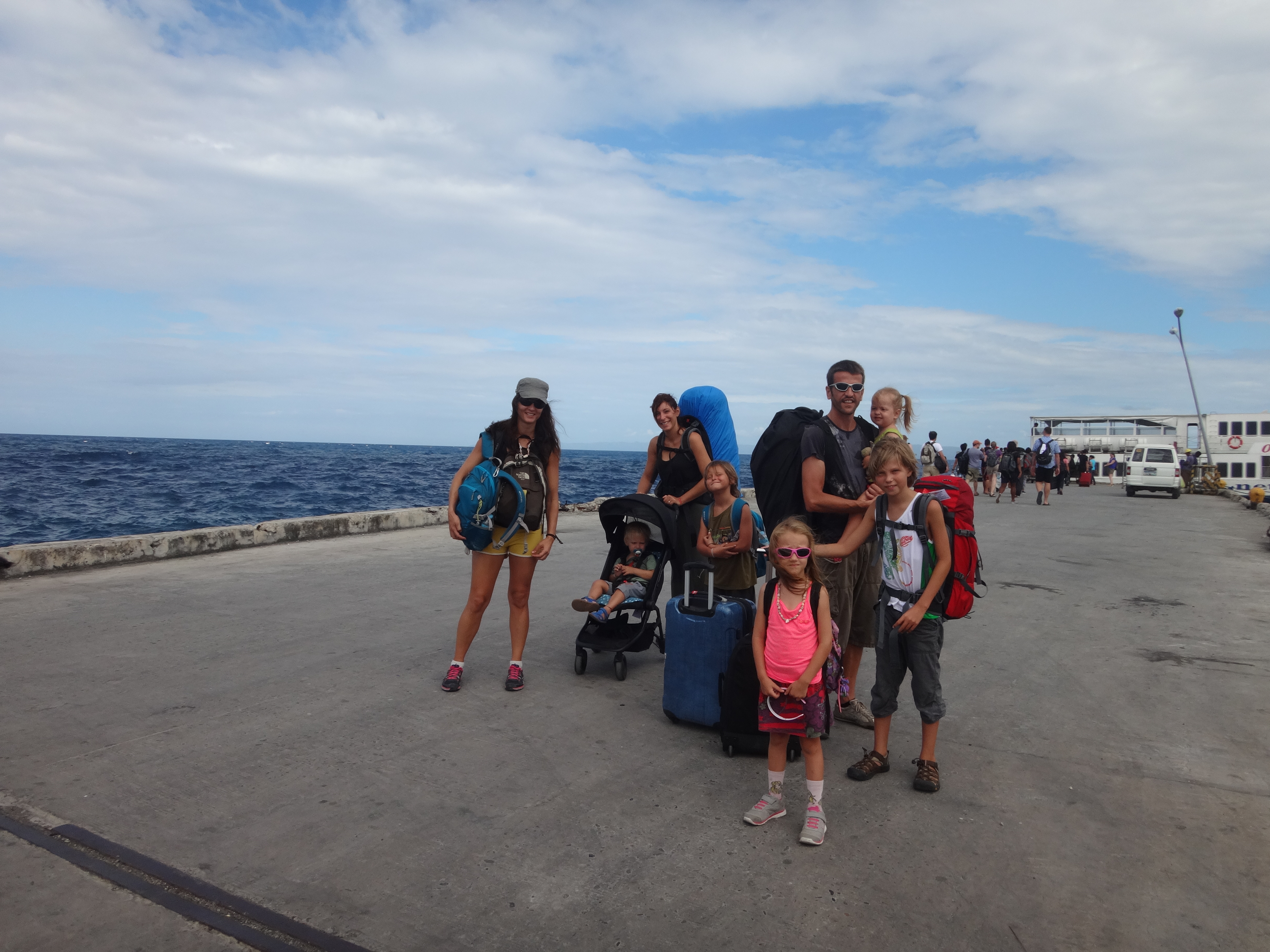 On the boat again...