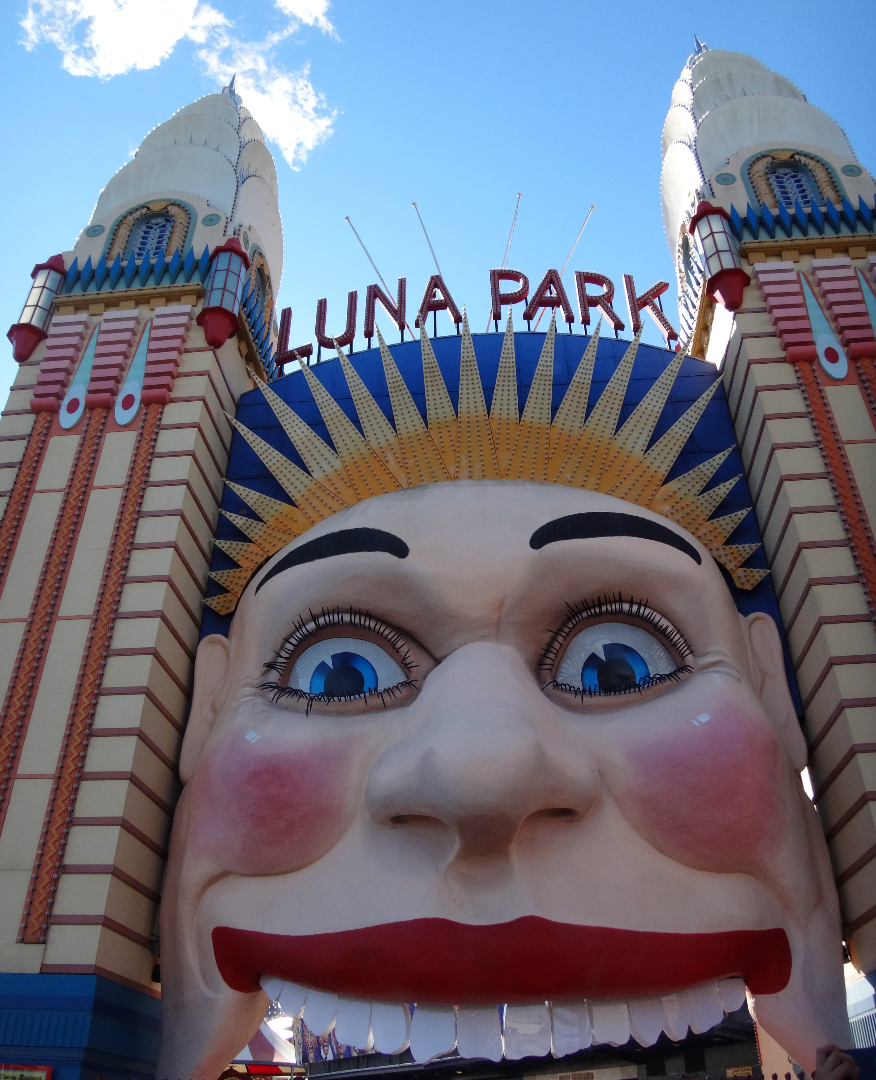 Un parc d'attraction qui est là depuis le début du 20ème siècle, porte d'origine !